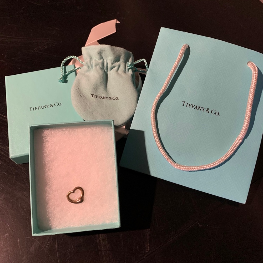Tiffany & Co. Open Heart Pendant